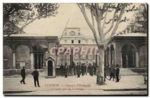 Postcard Old Army Barracks Avignon d & # 39Hautpoul occupied by the 7th Genie