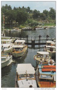 Rideau Lakes Locks , JONES FALLS , Ontario , Canada , 50-60s