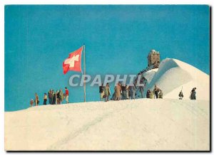 Postcard Modern Jungfraujoch Plateau Sphinx