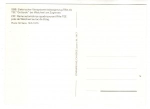 Railway Train, Gottardo, Switzerland, 1975