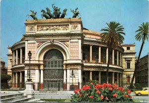 postcard Palermo, Italy - Theatre and Circus Garibaldi