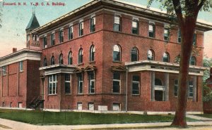 Vintage Postcard 1910's Y.M.C.A. Building Concord New Hampshire Hugh C. Leighton