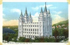 Mormon Temple - Salt Lake City, Utah UT  