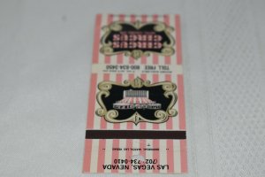 Circus Circus Hotel and Casino Las Vegas Nevada 30 Strike Matchbook Cover