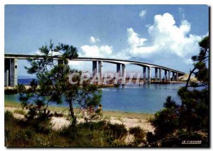 Postcard Modern France Vendee Noirmoutier bridge connecting the island to the...
