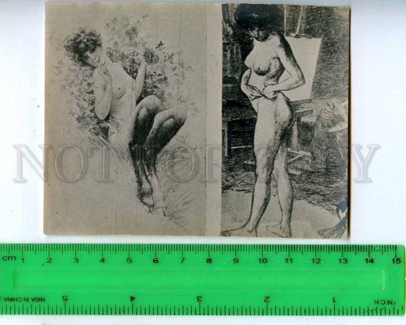 213327 nude girls collage russian photo miniature card