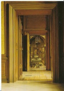 Somerset Postcard - View Down A Corridor, Dyrham Park, near Bath   AB817