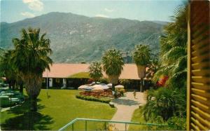 Autos Roadside Desert Inn Postcard Palm Desert California Crocker Scott 5802