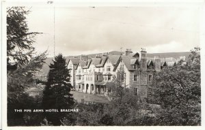 Scotland Postcard - The Fife Arms Hotel - Braemar - Aberdeen - Real Photo  A5092