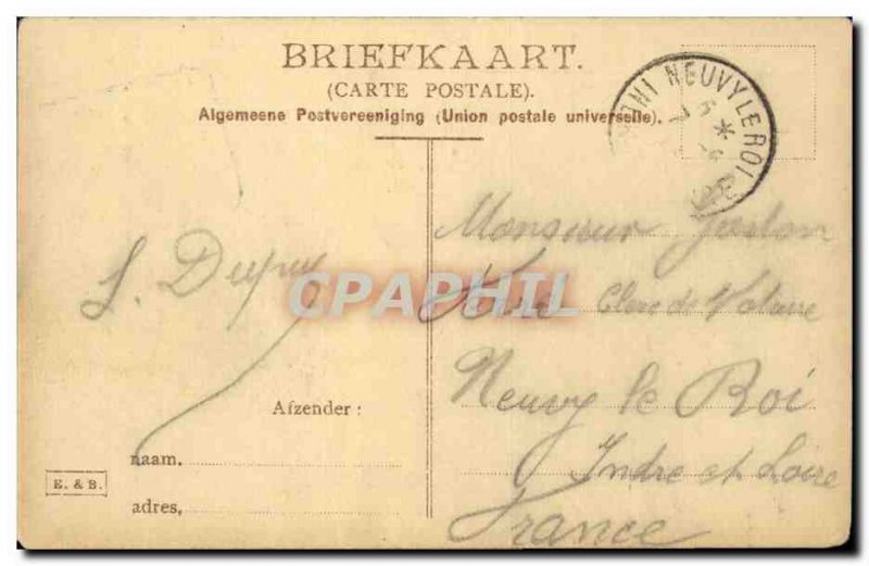 Old Postcard Rotterdam Jobshaven