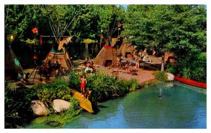 Postcard AMUSEMENT PARK SCENE Anaheim California CA AS5634