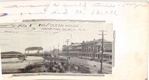 Hampton Beach New Hampshire Casino Ocean House Antique Postcard K77736