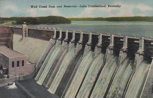 Kentucky Lake Cumberland Wolf Creek Dam And Reservoir