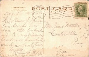 NEW YORK Chautauqua 1911 NY postcard Institution Hall of Christ Aula Christi