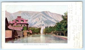 GLENWOOD SPRINGS, CO Colorado ~ BATHING POL at HOTEL RESORT 1905  Postcard
