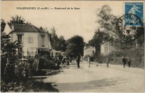 CPA VILLEPARISIS Boulevard de la gare (924744)