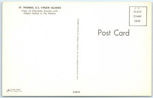 c1970s Charlotte Amalie, St. Thomas, VI Hassel Island Harbor House Chrome A306