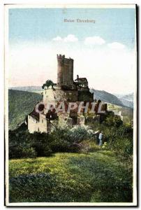 Old Postcard Ruin Ehrenburg