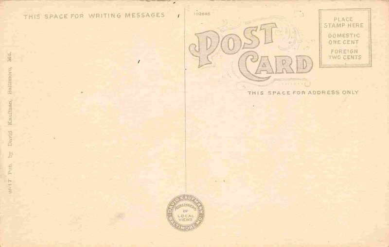 Superintendent House Academy Winchester Virginia 1920c postcard