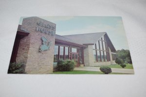 Glass House Restaurant West Virginia Postcard Nelson Jones Co. Dexter Press