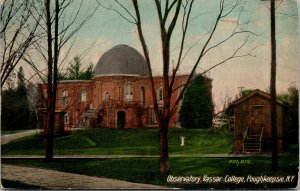 Vtg 1910s Observatory Vassar College Poughkeepsie New York NY Postcard