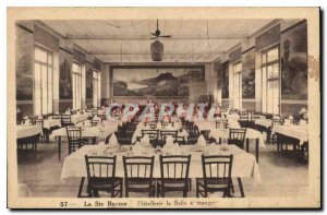 Old Postcard La Ste Baume Hotellerie the Dining Room