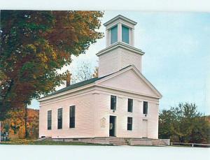 Unused Pre-1980 CHURCH SCENE Plymouth Vermont VT L2905@