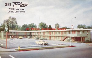 CA, Chico, California, Chico TraveLodge Motel, Exterior View, Gillick Pub