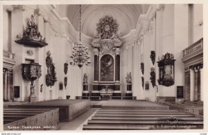 RP; KALMAR, Sweden, PU-1948; Domkyrkan, Interior