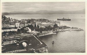 Greece Corfu Panorama RPPC 06.14