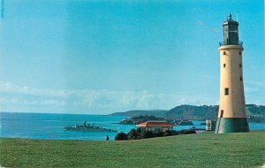 UK England Plymouth Sound Smeaton lighthouse tower