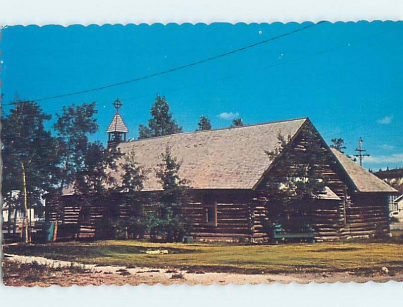 Pre-1980 CHURCH SCENE Whitehorse Yukon Territory YT G4103