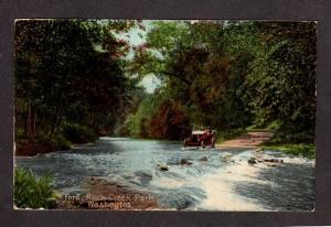 DC Rock Creek Park Ford Car WASHINGTON Vintage Postcard
