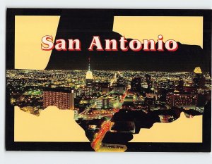 Postcard San Antonio, Texas