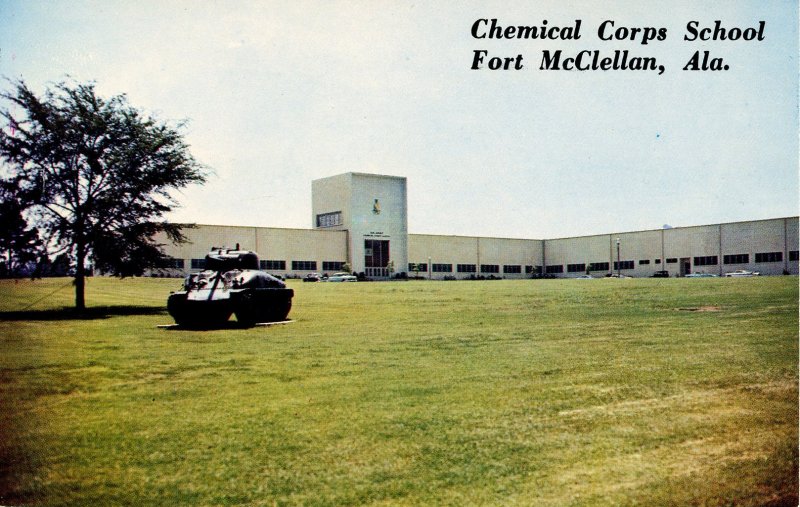 AL - Anniston. Fort McClellan, Chemical Corps School