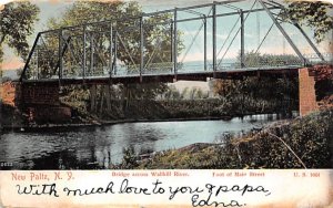 Bridge New Paltz, New York Postcard