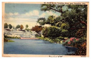 Postcard WATER SCENE Vermilion Ohio OH AU8916