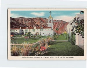 Postcard Administration Building El Mirador Hotel Palm Springs California USA