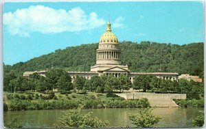 M-45627 State Capitol Building Great Kanawha River Charleston West Virginia USA