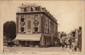 CPA LE CROTOY Hotel de la Marine (19266)