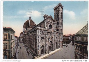 Italy Firenze La Cattedrale e il Campanile di Giotto 1955