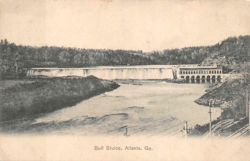 BALL SLUICE ATLANTA GEORGIA POSTCARD (c. 1905)