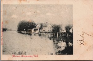 Netherlands Abcoude Uitspanning Vink Vintage Postcard C266