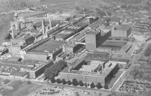 Lancaster Pennsylvania aerial view Armstrong Cork Co vintage pc Z49158