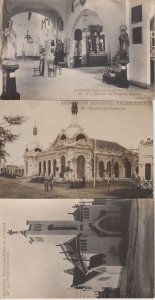 ZARAGOZA Spain Exposition Hispano-Francesa 14Real Photo VintagePostcards (L5466)