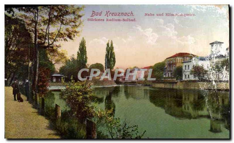 Old Postcard Bad Kreuznach Nahe UNDD Elizabeth