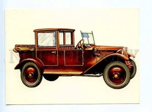 253639 Perny Czech Car tatra 11 taxi 1925 year postcard