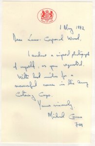 Politics Unidentified 1980s MP Hand Written Signed House Of Lords Letter