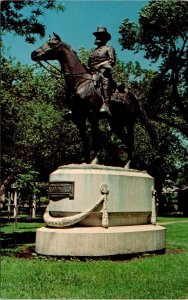 General McPherson Statue Memorial Park Kansas KS Postcard VTG UNP Vintage Unused 