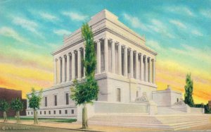 USA Temple Scottish Rite Washington D.C. Linen Vintage Postcard 07.61